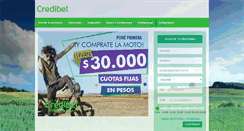Desktop Screenshot of credibel.com.ar